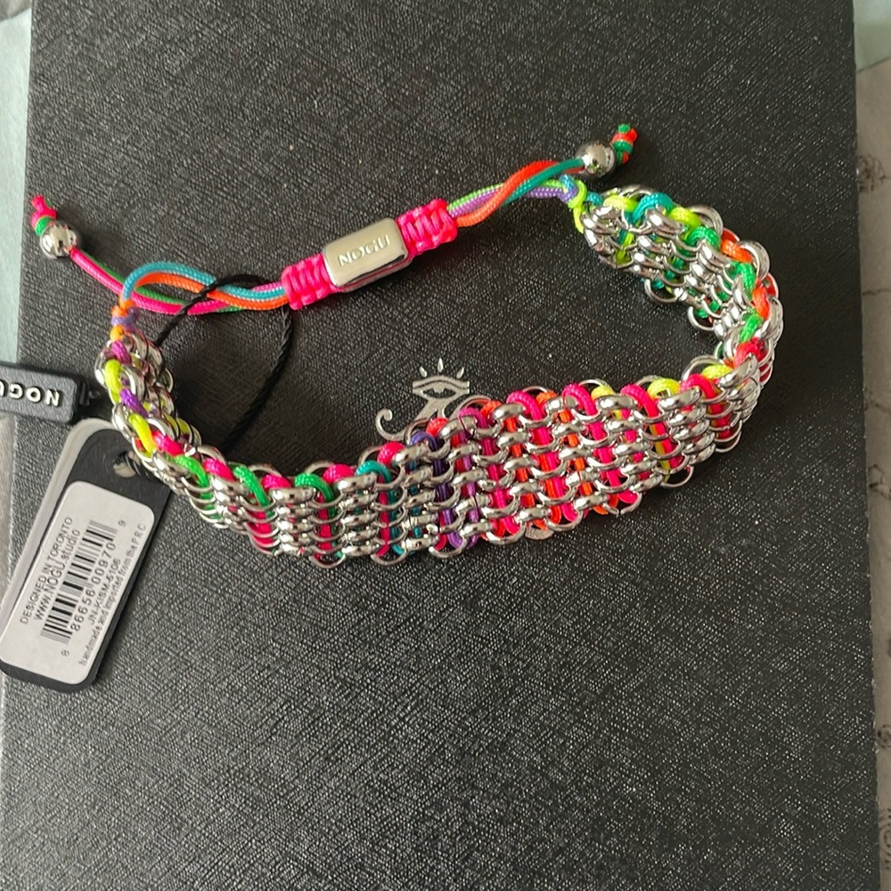 Nogu kismet links bracelet NWT